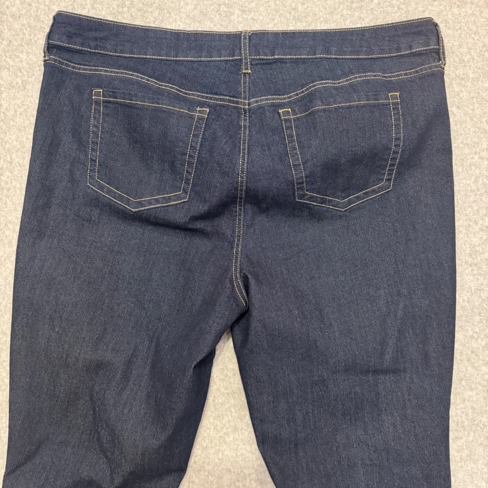 Torrid Denim Womens 20R Dark Wash Skinny Jeans Indigo Stretch Plus - Picture 10 of 11